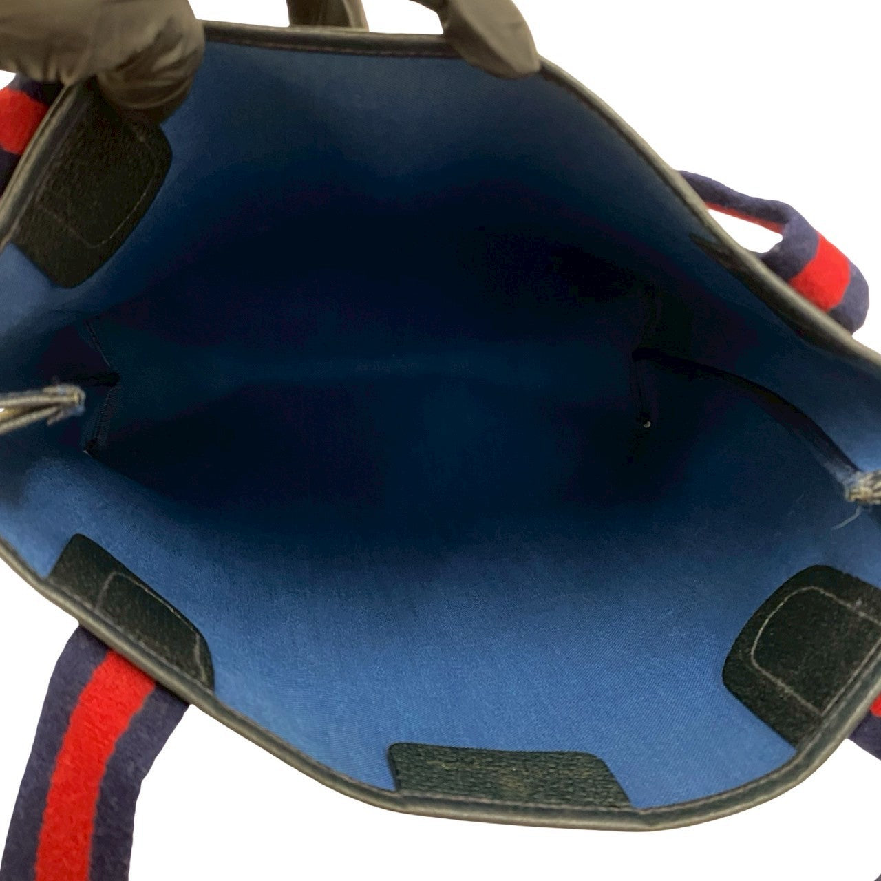 グッチ オールドGGロゴ PVCレザートートバッグ