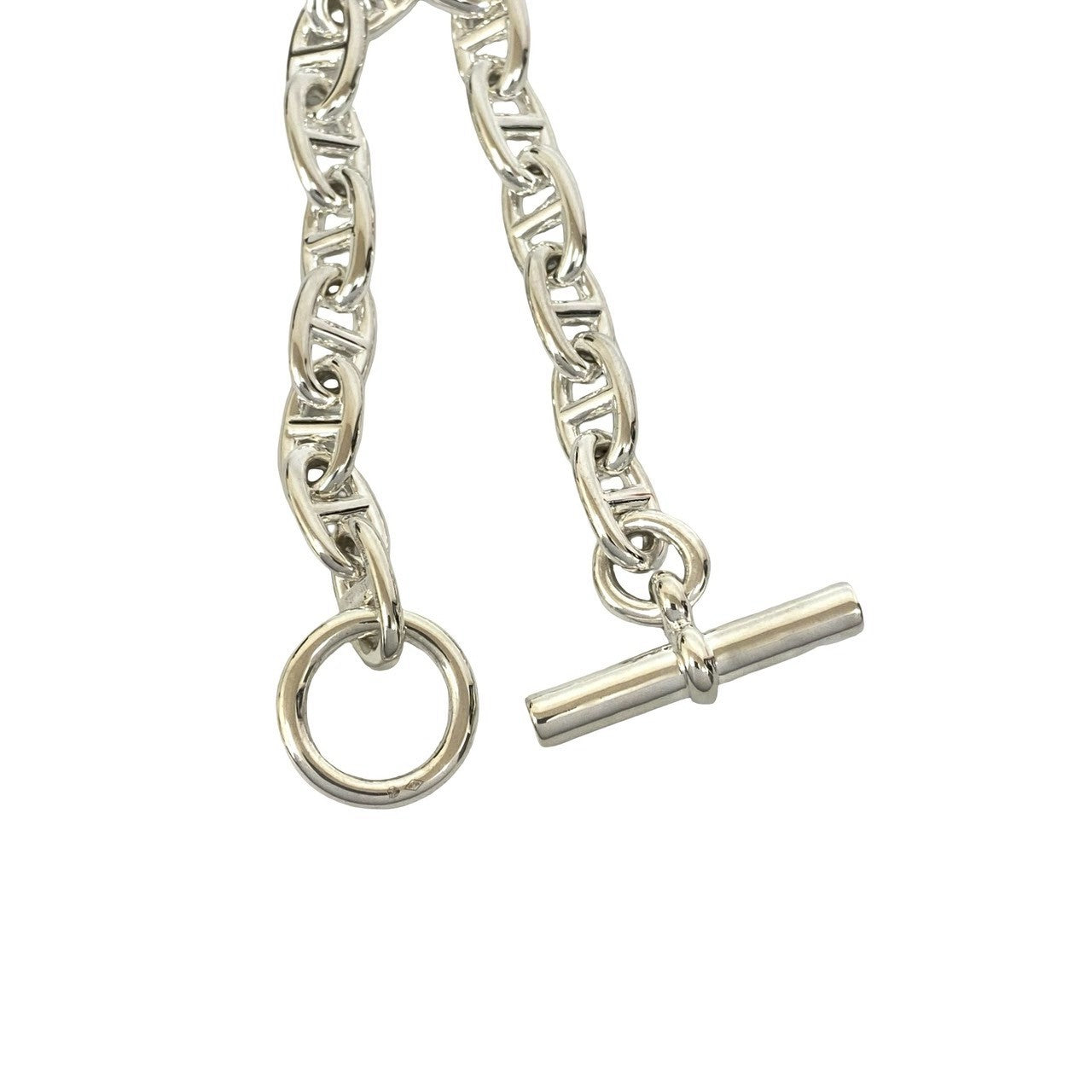 エルメス シェーヌダンクルMM15 シルバー925 ブレスレット