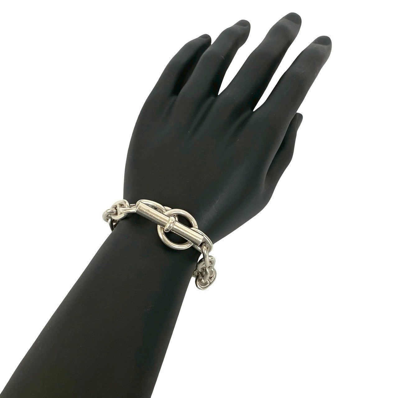 エルメス シェーヌダンクルMM15 シルバー925 ブレスレット