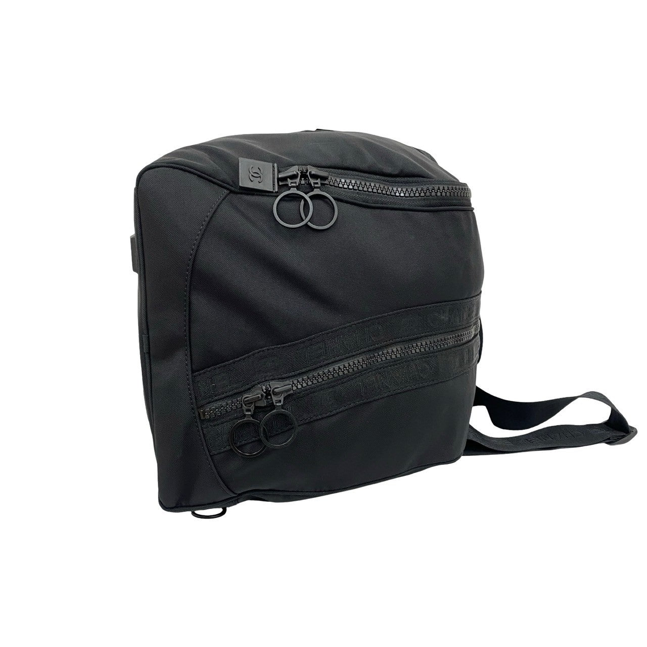 シャネル スポーツライン ナイロン ボストンバッグ