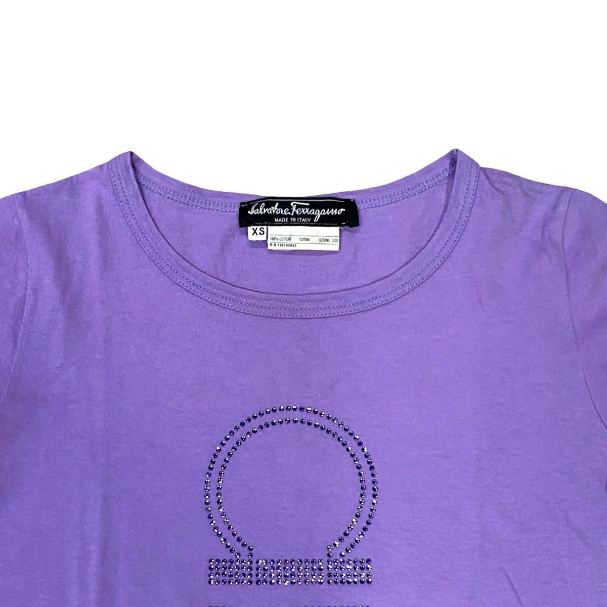 サルヴァトーレ フェラガモ コットンTシャツ