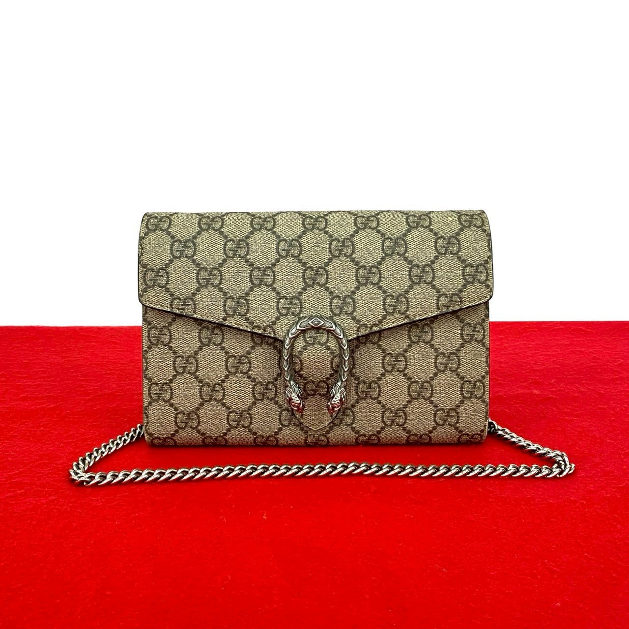 グッチ ディオニュソス GGスプリーム レザー 2wayショルダーバッグ