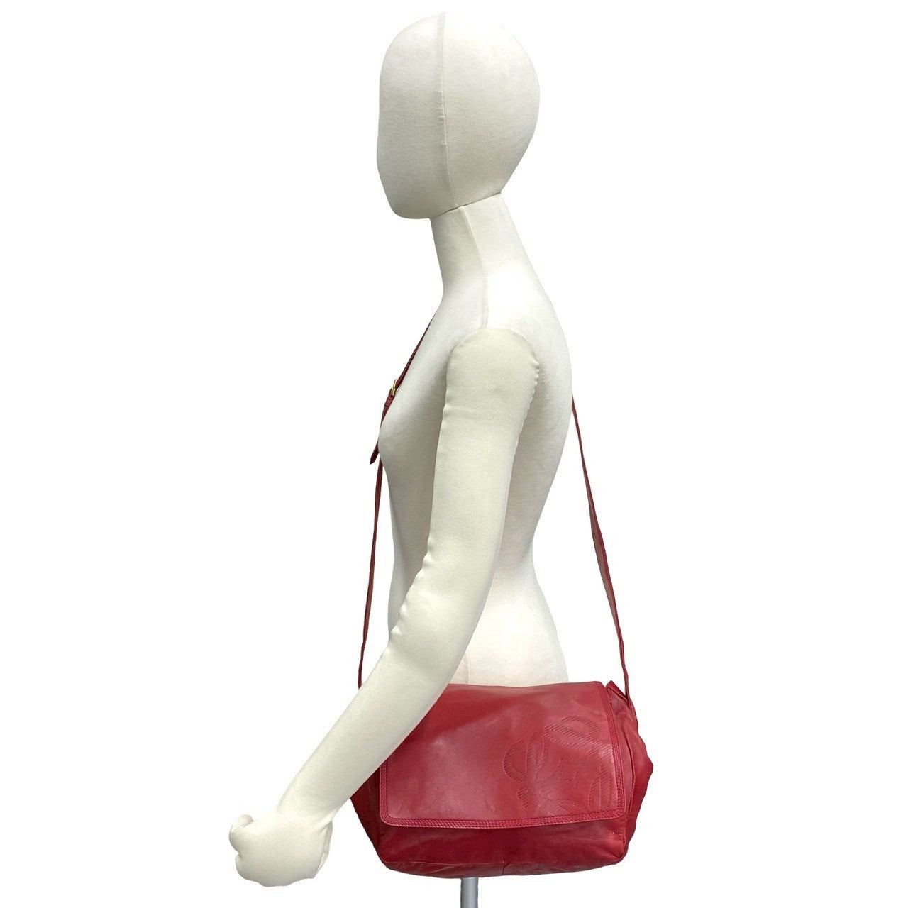 ロエベ ナッパレザーショルダーバッグ