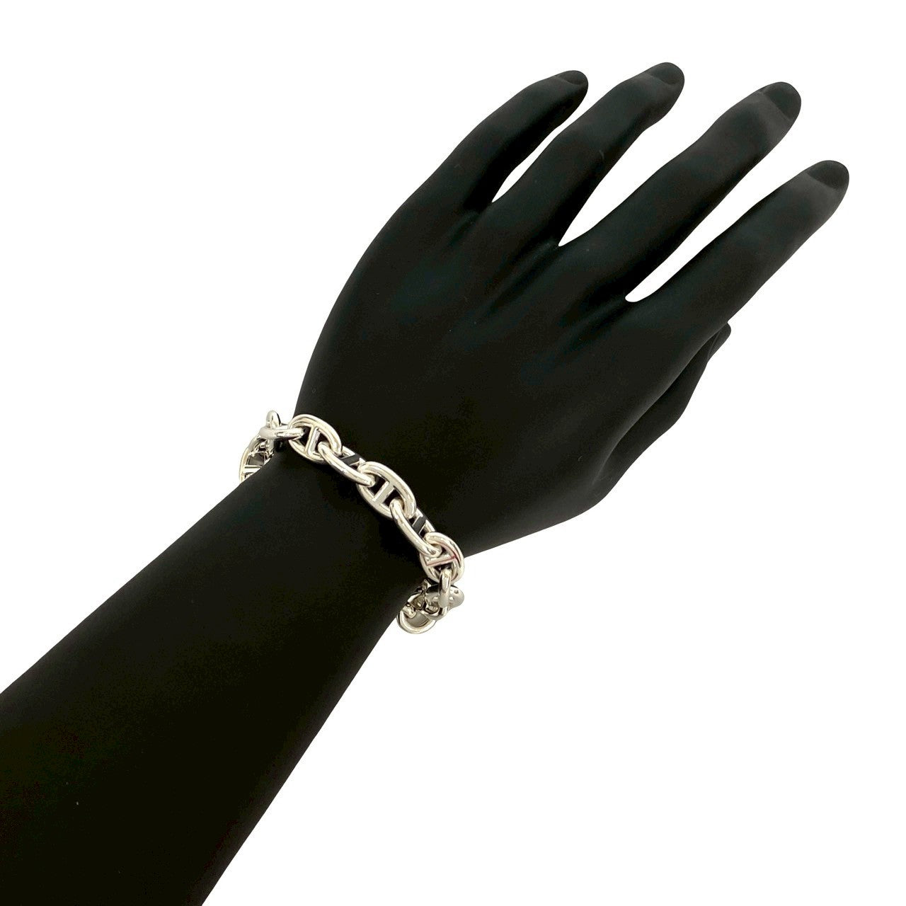 エルメス シェーヌ ダンクル シルバー 925 ブレスレット サイズ 13