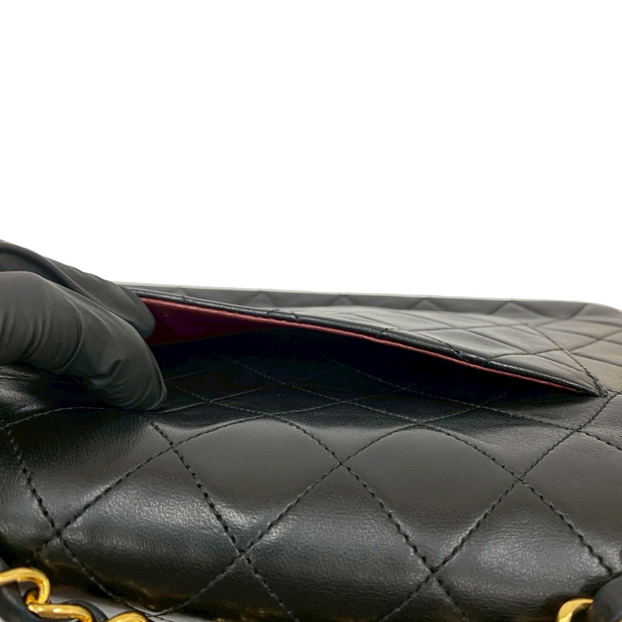 シャネル マトラッセ ラムスキン ショルダーバッグ