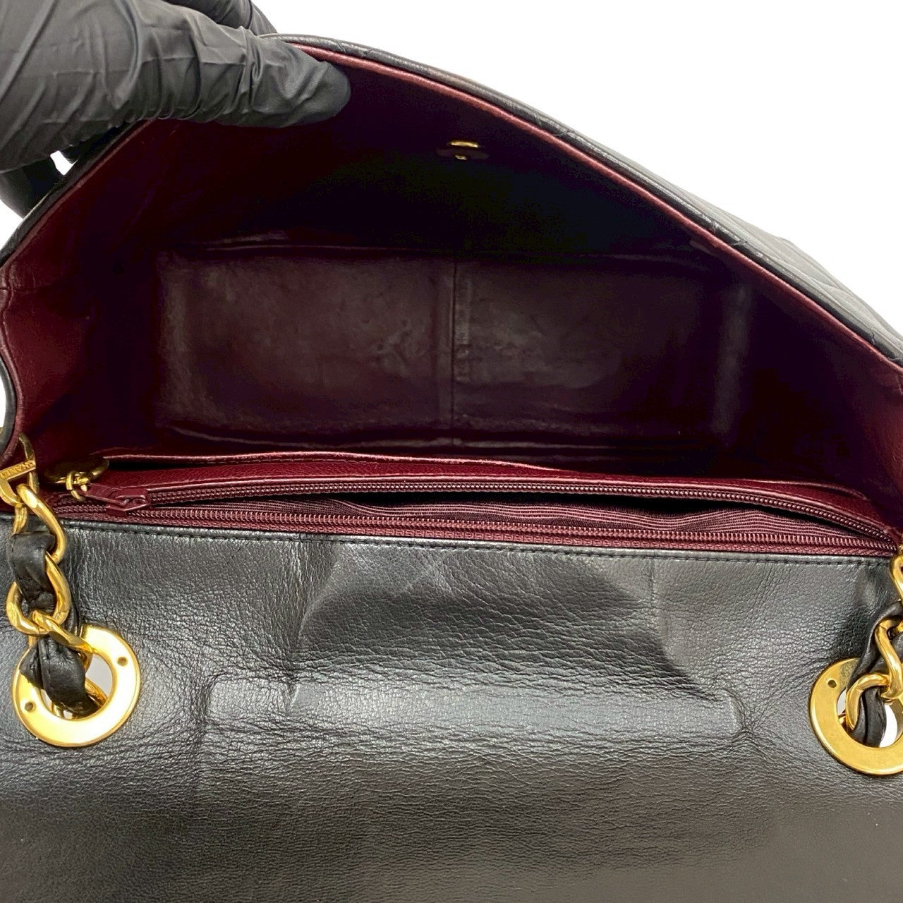 シャネル マトラッセ ラムスキン ショルダーバッグ