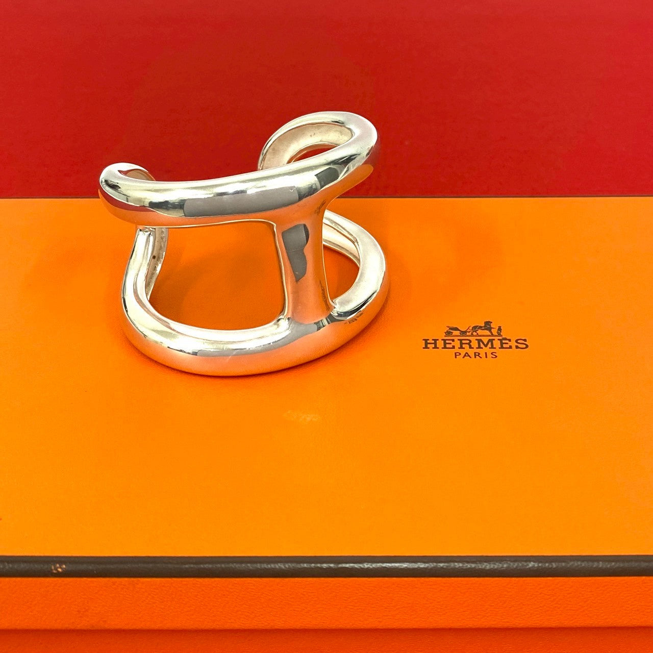 エルメス オスモズ シルバー ブレスレット