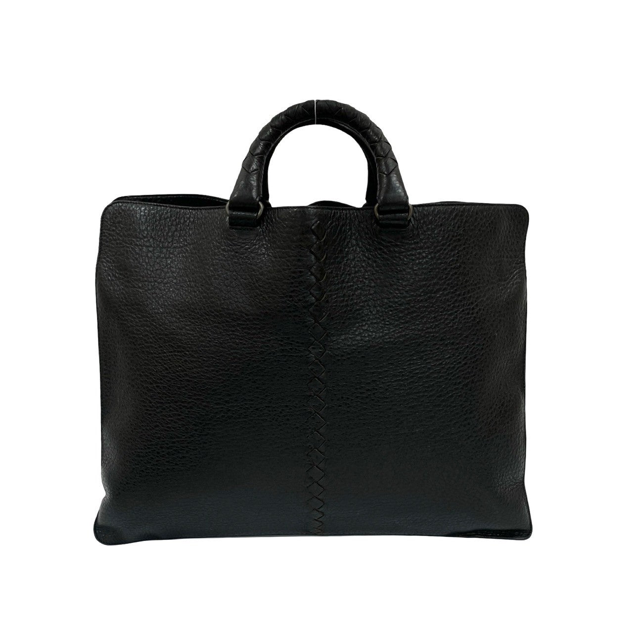 ボッテガヴェネタイントレチャートレザー ハンドバッグ