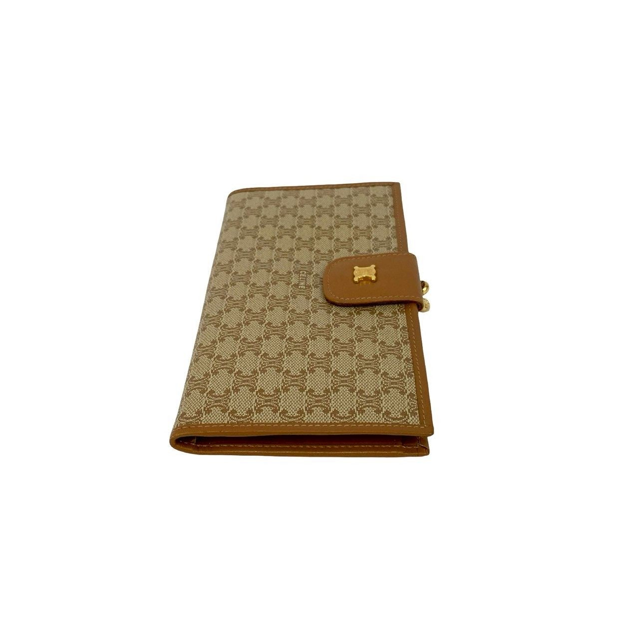 セリーヌ マカダム レザー長財布
