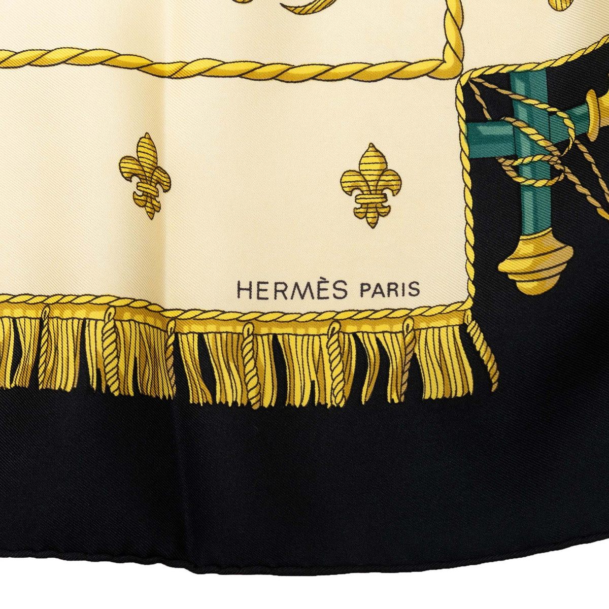 エルメス カレ90 VUE DU CAROSSE DE LA GALERE LA REALE シルクスカーフ