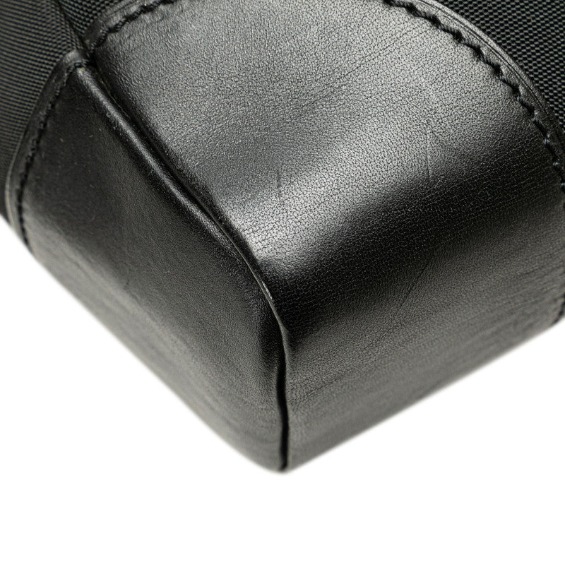 グッチ キャンバスレザー ショルダーバッグ