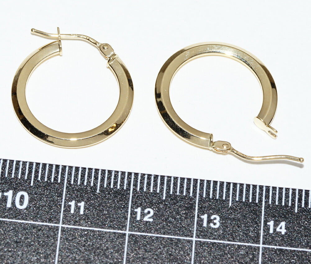 Au750 フープ ピアス
