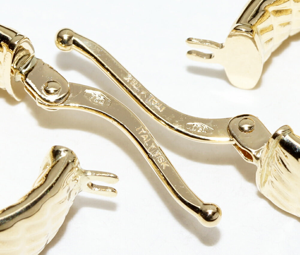 Au750 フープ ピアス