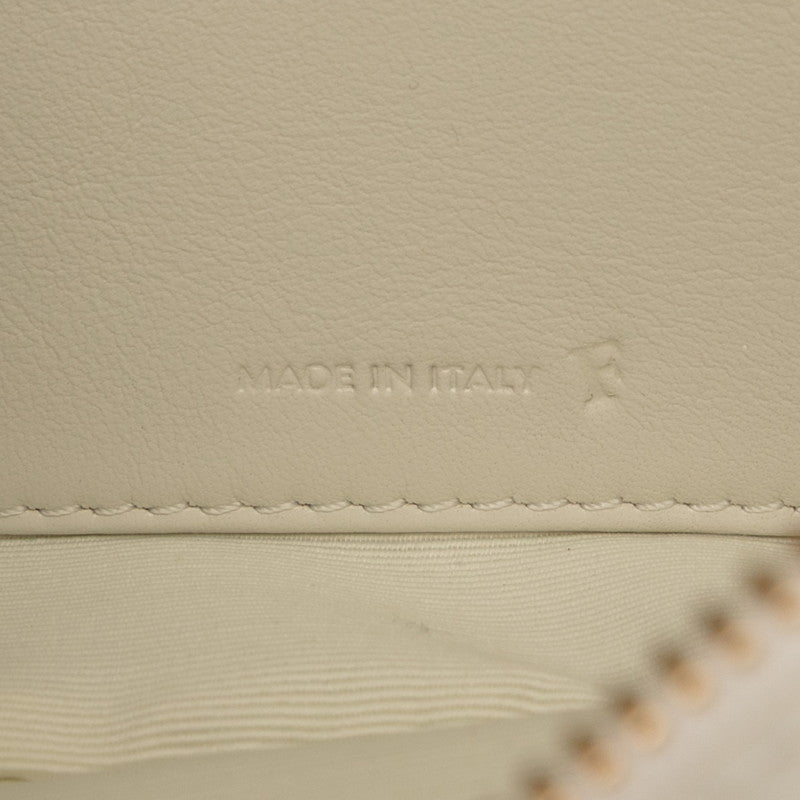 セリーヌ C チャーム レザー ショルダーバッグ