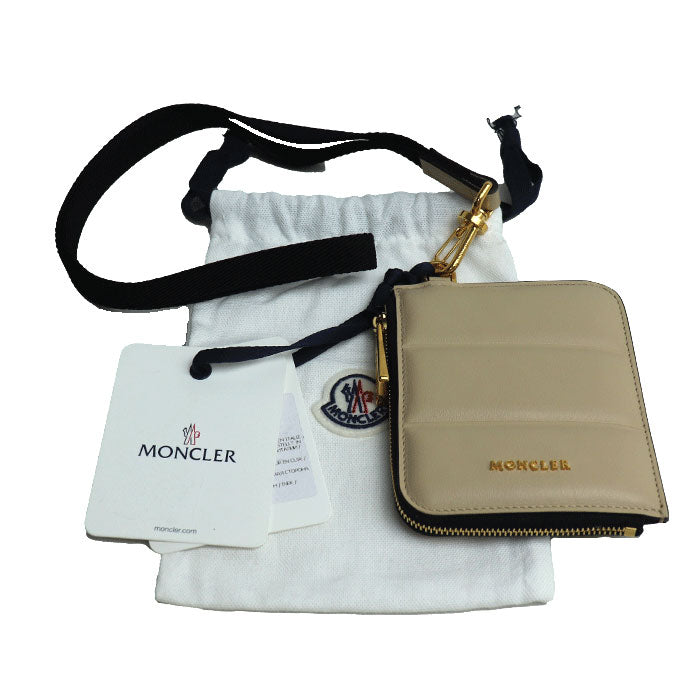 モンクレール FLAT WALLET SMALL レザー2wayウォレット