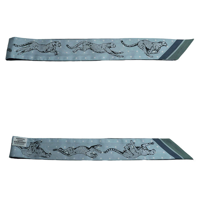エルメス GUEPARDS BANDANA シルクスカーフ