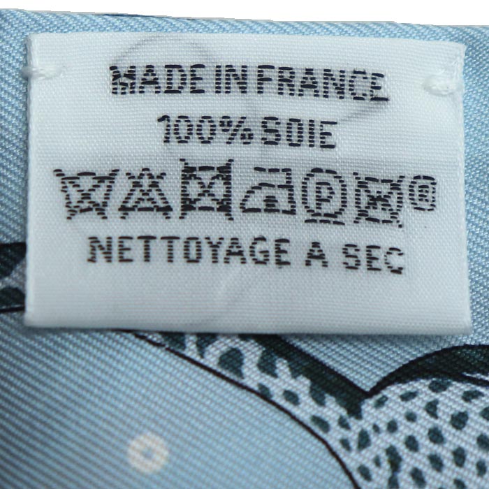 エルメス GUEPARDS BANDANA シルクスカーフ