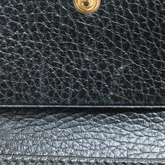 グッチ GGマーモント レザー三つ折り財布