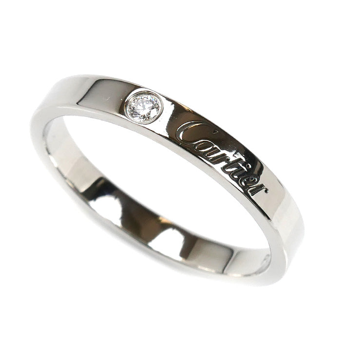 カルティエ ウェディング Pt950 プラチナ リング サイズ 18.5