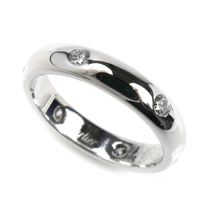 カルティエ ステラ K18WG ダイヤモンド リング サイズ 11.5