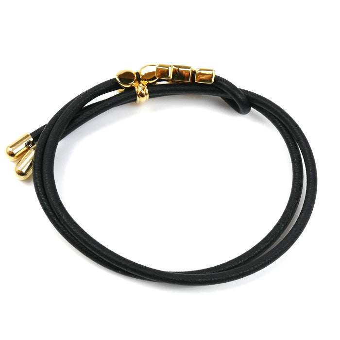 ルイヴィトン LVブルーム レザーブレスレット