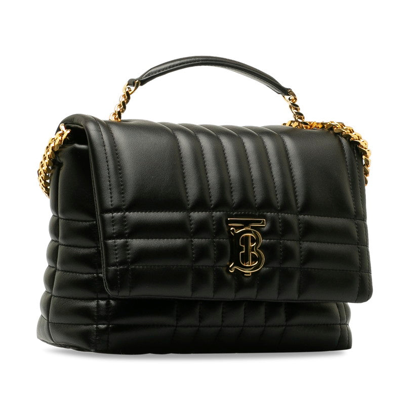 バーバリー ローラサッチェル レザー2wayショルダーバッグ