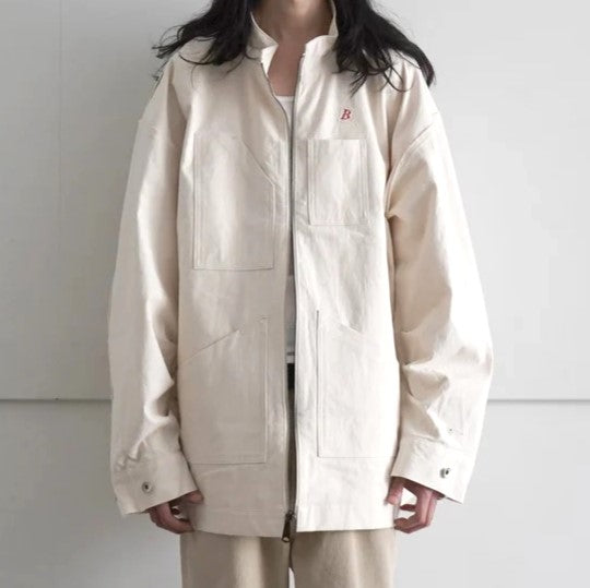 ヘビーウェイト コットン リバーシブル ハーフ コート