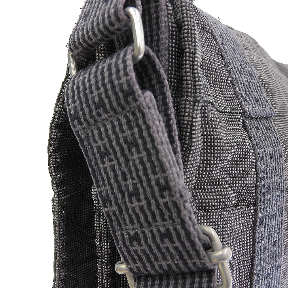 エルメス バザス MM キャンバス ショルダー バッグ