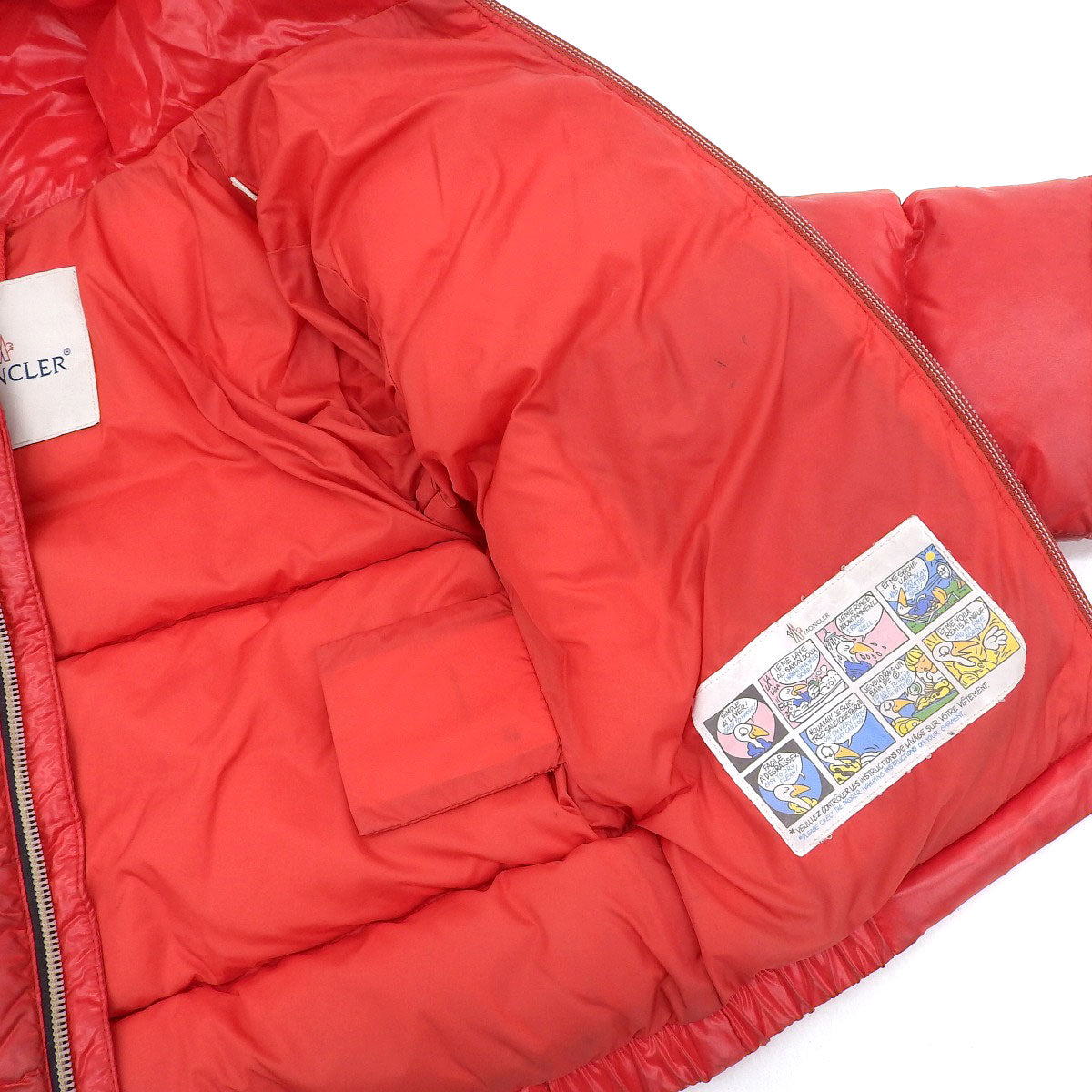 Moncler キッズ ダウンジャケット レッド サイズ3