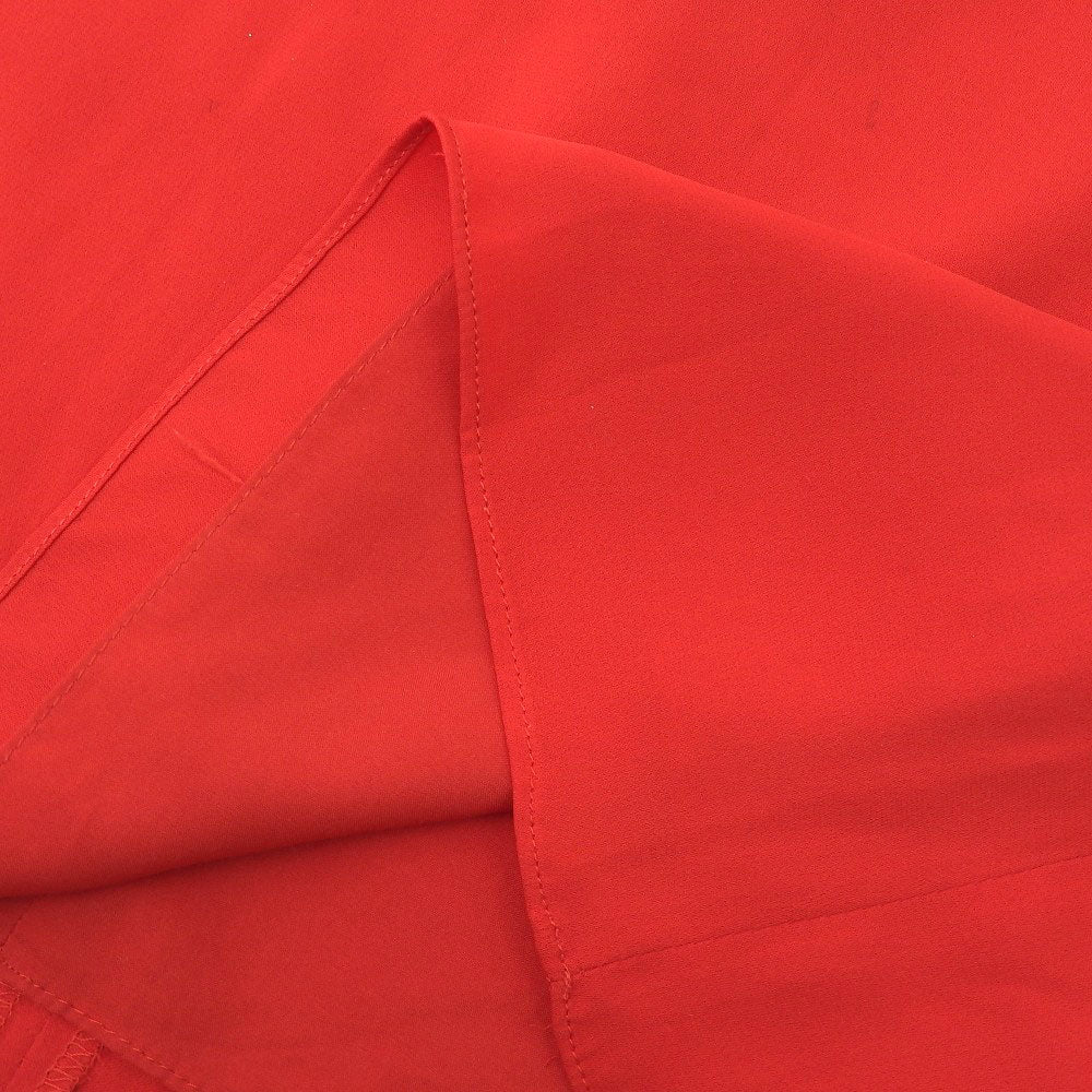 Milly シルク ドレス レッド ブラック サイズ 0