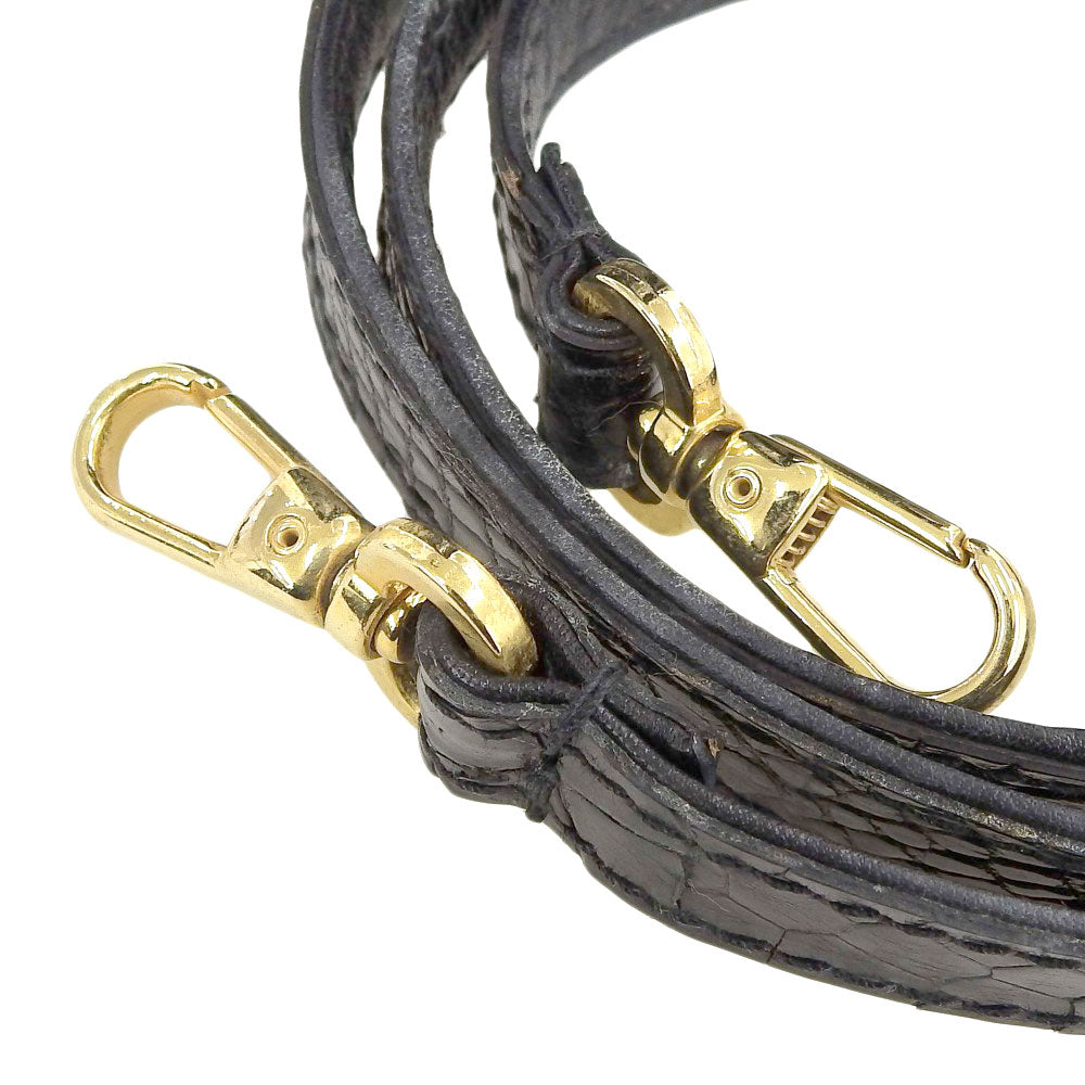 BARTOLOMEI ROMA クロコダイル 2WAY ハンドバッグ ブラック