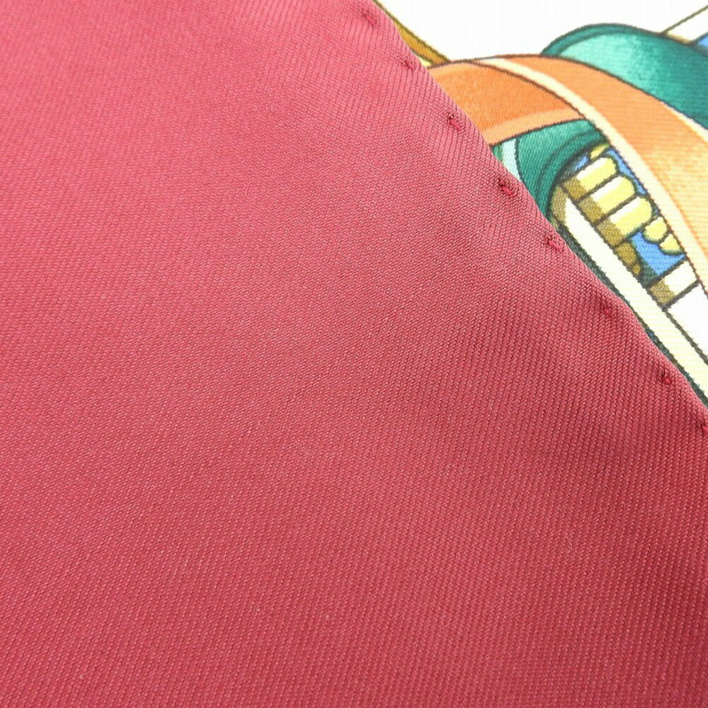 エルメス シルクスカーフ 90cm レッド