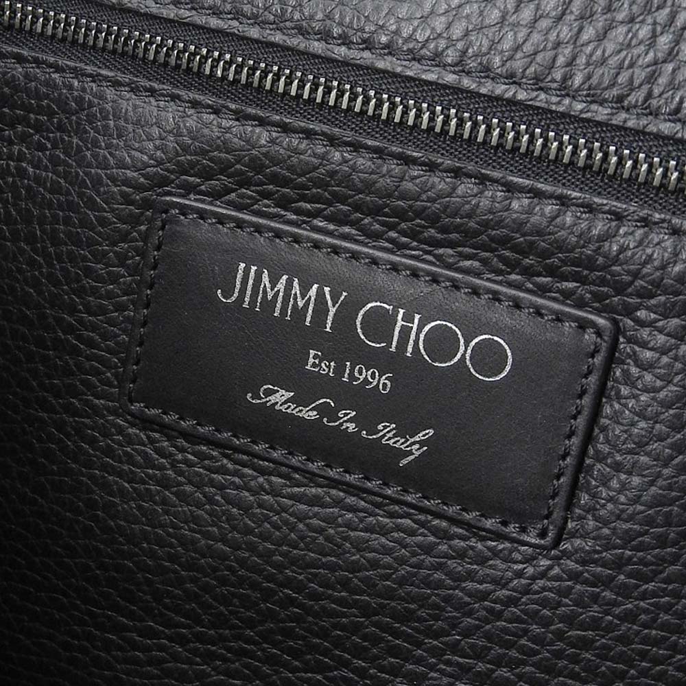 Jimmy Choo レザー トートバッグ ブラック