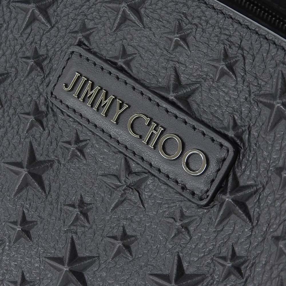 Jimmy Choo レザー トートバッグ ブラック