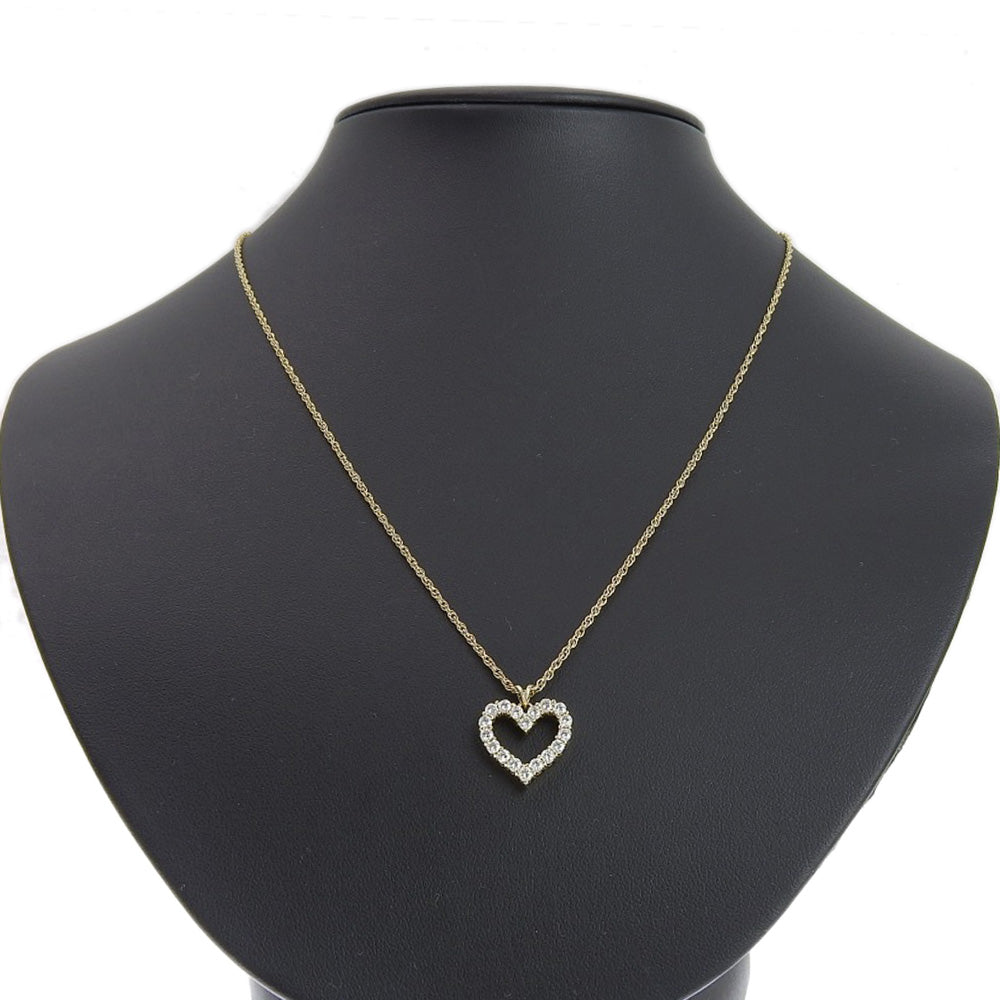 ロイヤルアッシャー K18YG ダイヤモンドネックレス 0.55ct