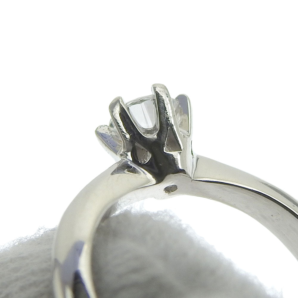 プラチナ ダイヤモンド リング PT900 0.325ct サイズ 7