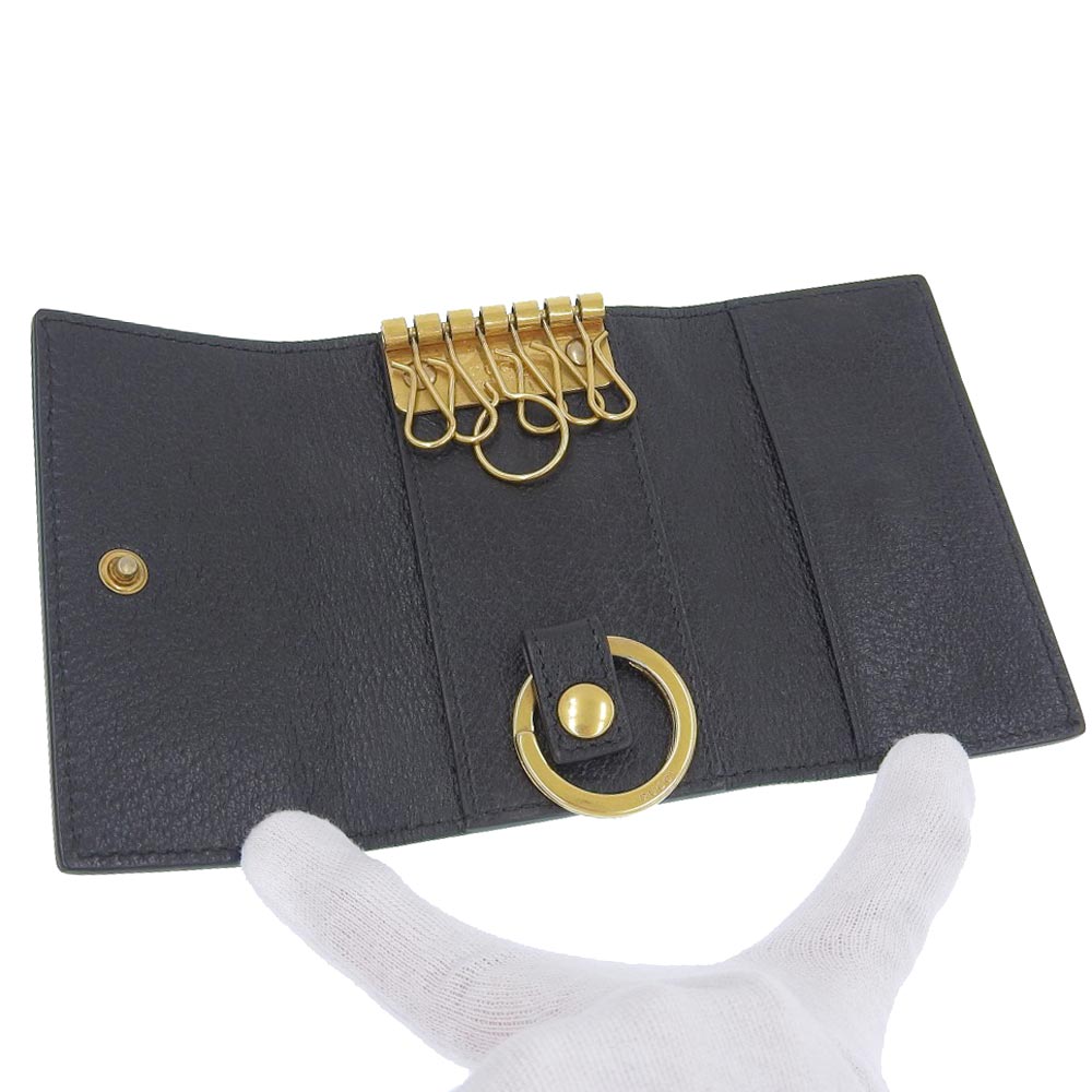 グッチ レザー キーケース 435297 496085