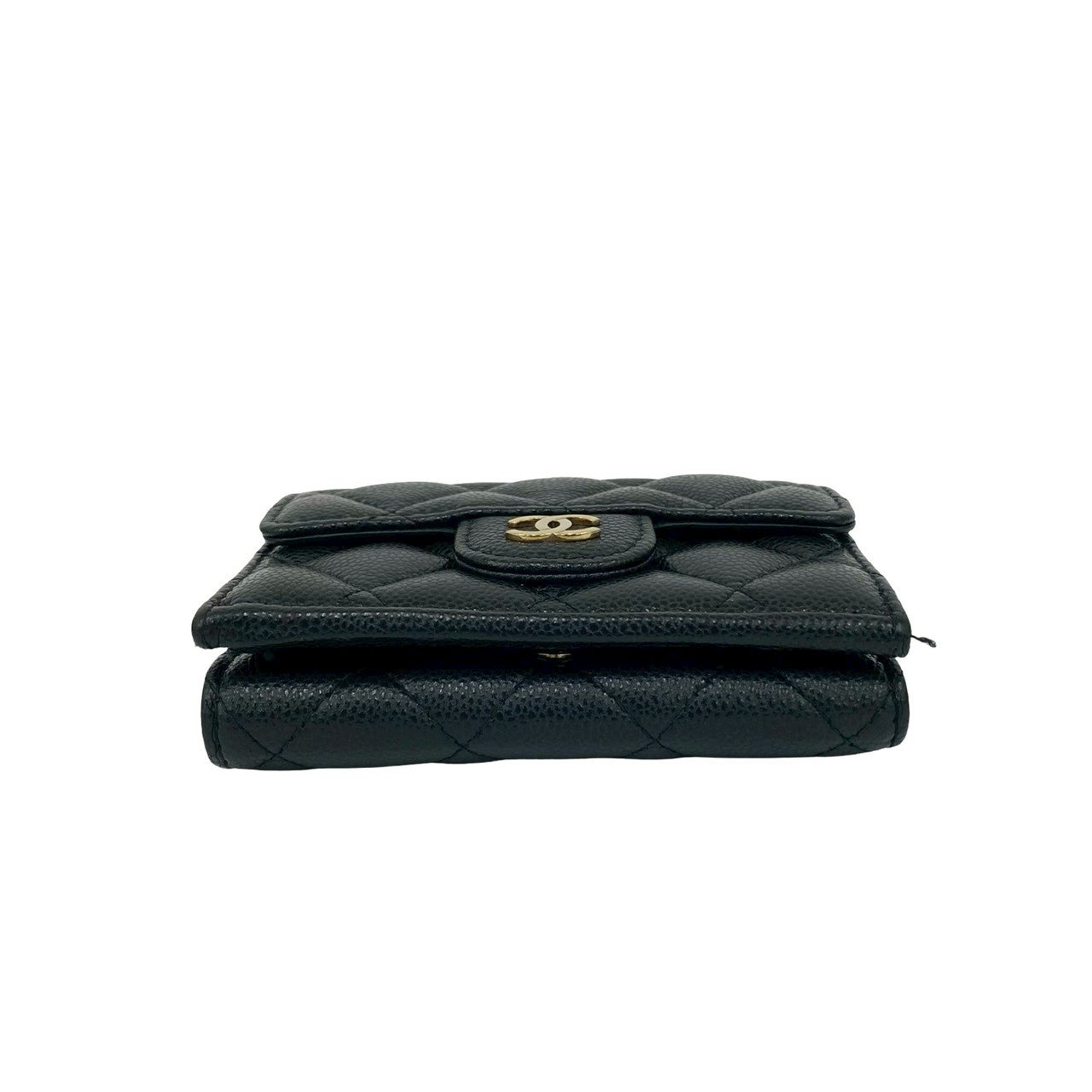 シャネル マトラッセ キャビア レザー ウォレット