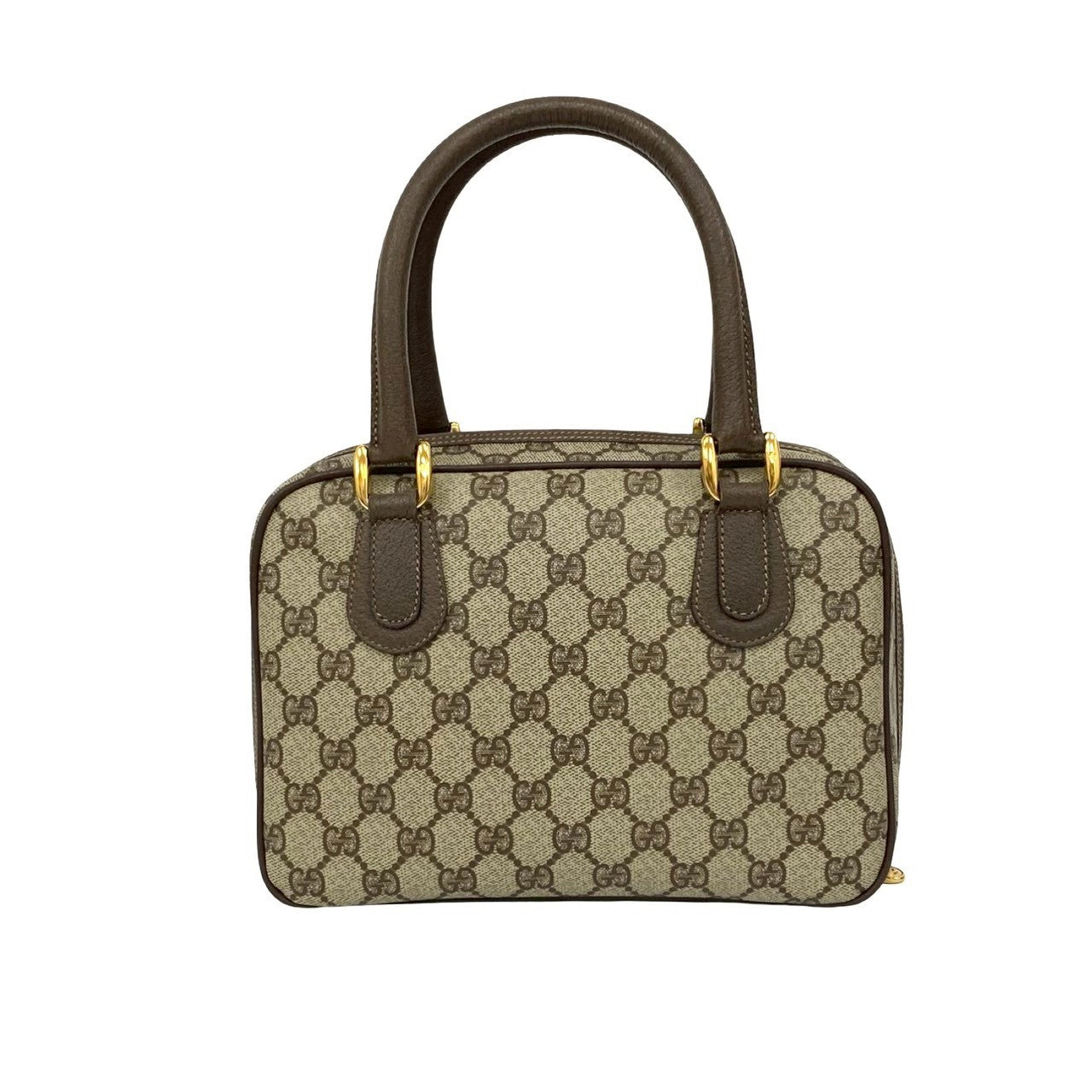 グッチ オールドGGロゴ レザーハンドバッグ