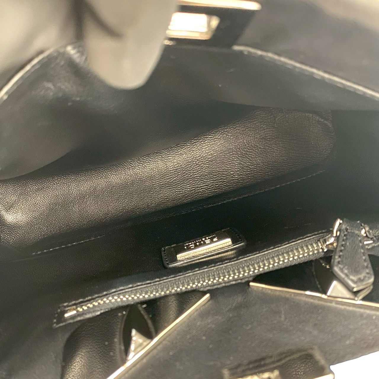 フェンディ ピーカブー パイソン レザー2wayバッグ