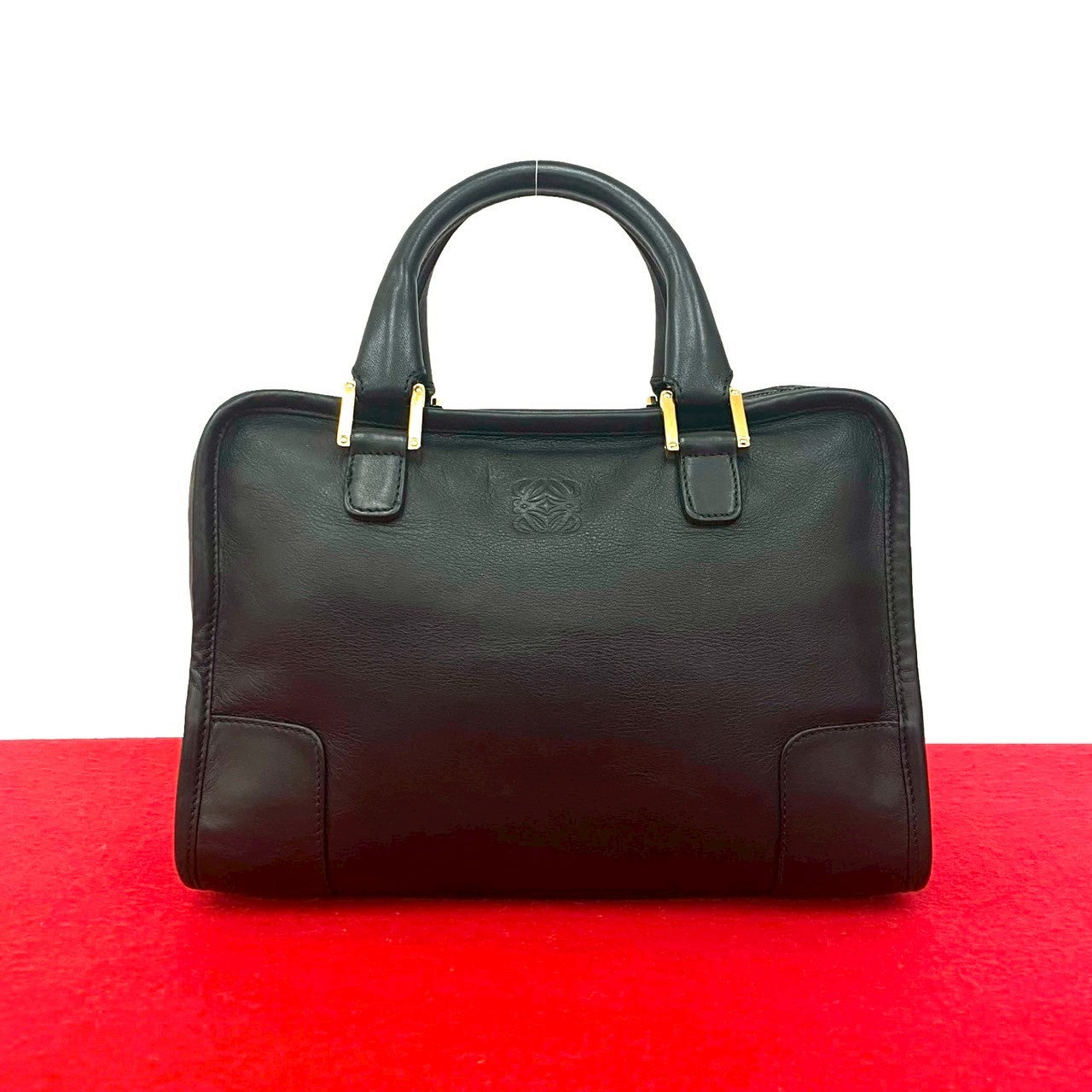 ロエベ アマソナ28 レザー2wayバッグ