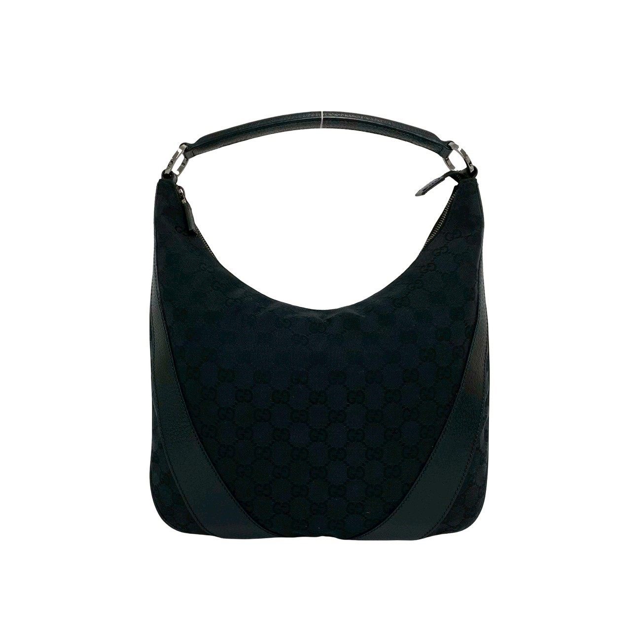 グッチ GGキャンバス レザー ショルダーバッグ