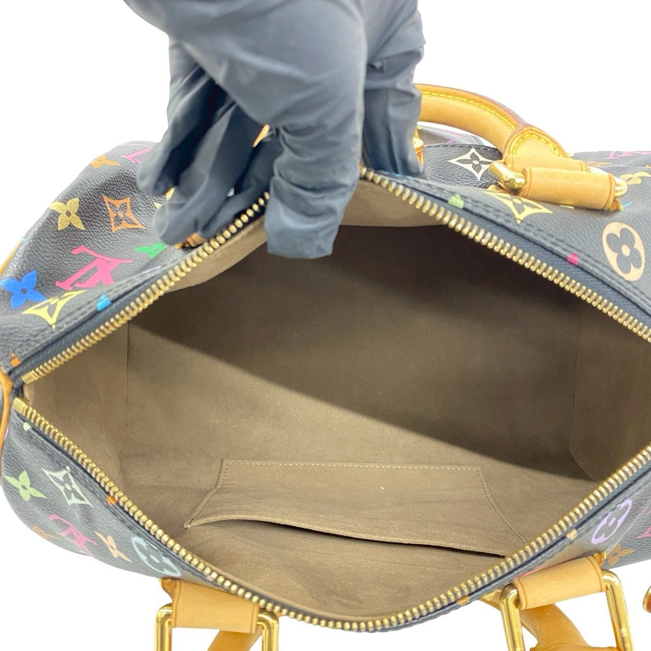 ルイヴィトン スピーディ モノグラムマルチカラー ハンドバッグ