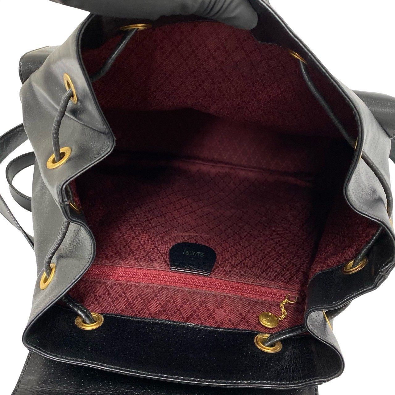 グッチ レザーリュックサック