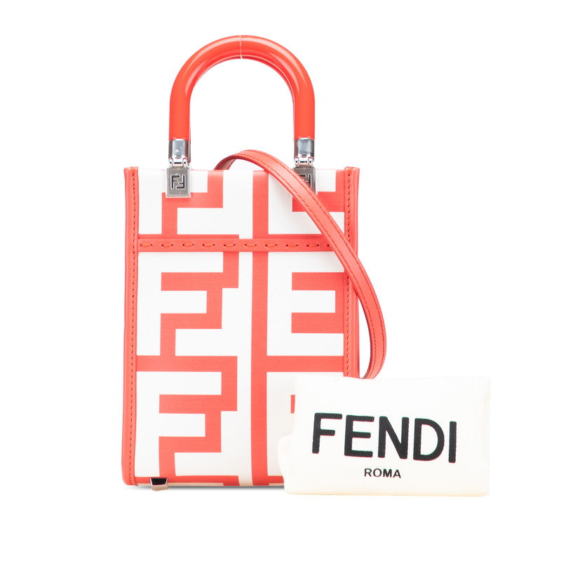 フェンディ サンシャイン ショッパー レザー 2wayバッグ