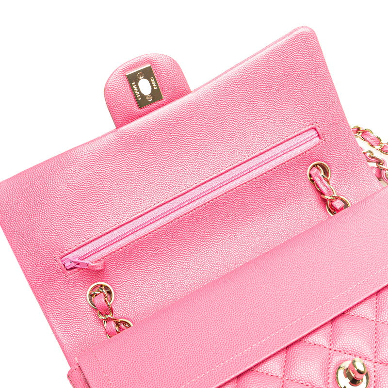 シャネル マトラッセ 25 キャビア 2WAYバッグ