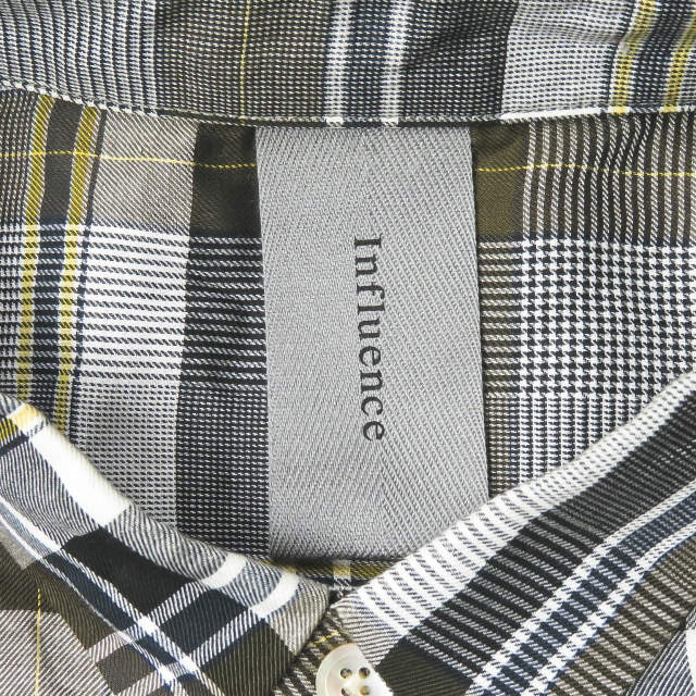 INFLUENCE × 417 EDIFICE 切替 シャツ 限定版