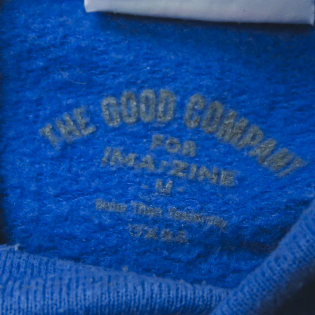 The Good Company x IMA:ZINE ロゴ プリント フーディー