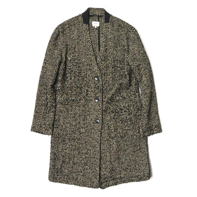 Bellerose ウール ブレンド ヘリンボーン コート