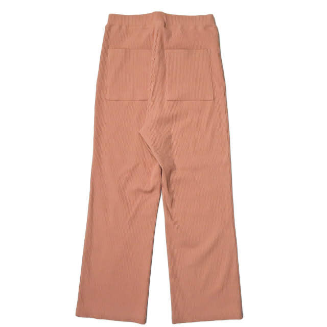 WANDERUNG リブ パンツ ポリエステル パンツ